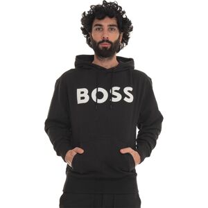 Boss Felpa con cappuccio Nero Uomo L