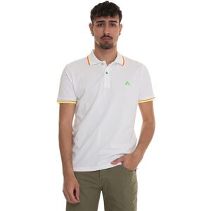 Peuterey Polo manica corta NEWSELANDINASTR02 Bianco Uomo 3XL