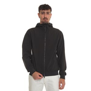 Woolrich Giubbotto SOFT SHELL FULL ZIP HOODIE Nero Uomo M