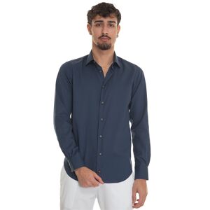 Carrel Camicia classica da uomo Blu Uomo 42