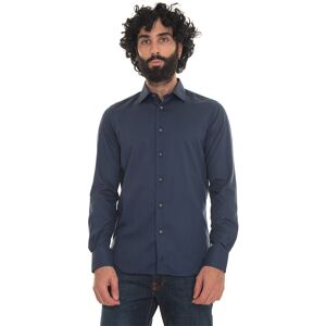 Carrel Camicia classica da uomo Blu Uomo 38