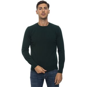 Andrea Fenzi Pullover girocollo Verde Uomo 58