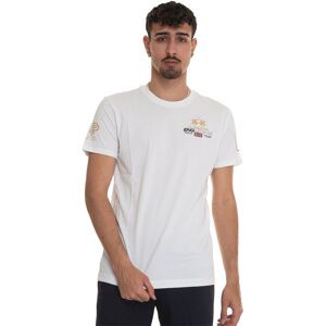 La Martina T-shirt girocollo mezza manica Yvon Bianco Uomo XL