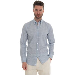 Canali Camicia casual Azzurro Uomo XXL