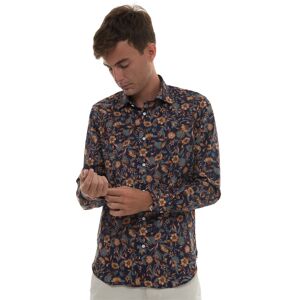 Carrel Camicia classica da uomo Blu Uomo 41