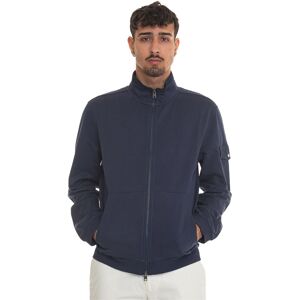 Woolrich Felpa zip EXTRA LIGHT FULL-ZIP TRACK Blu Uomo L