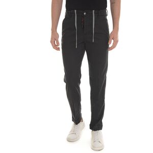 Marco Pescarolo Pantalone modello jogger MANU Nero Uomo 50