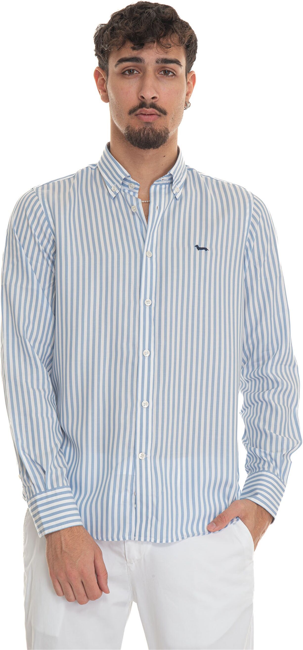 Harmont & Blaine Camicia casual Azzurro Uomo M