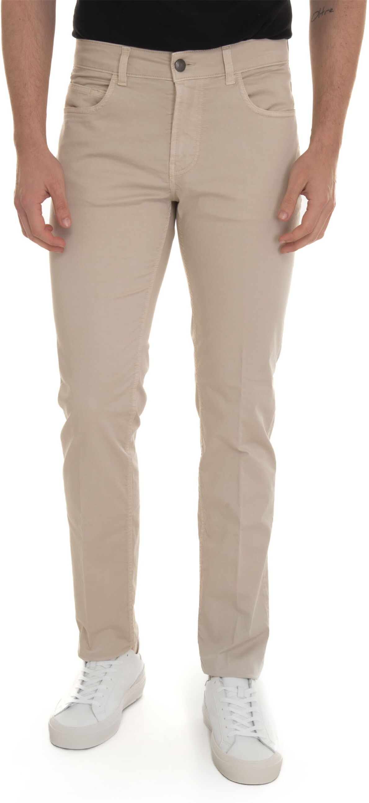 Fay Pantalone 5 tasche Beige Uomo 38