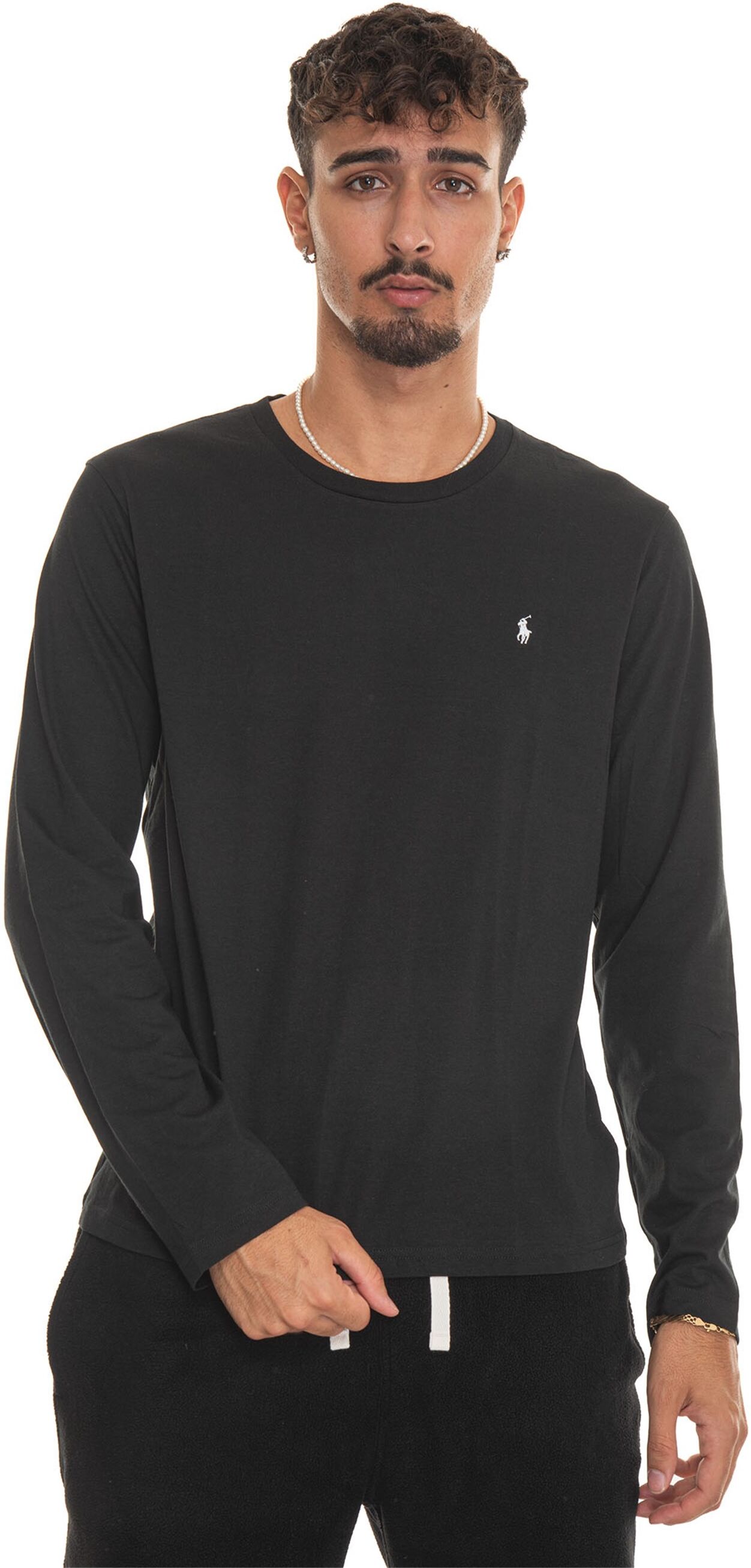 Ralph Lauren T-shirt girocollo Nero Uomo M