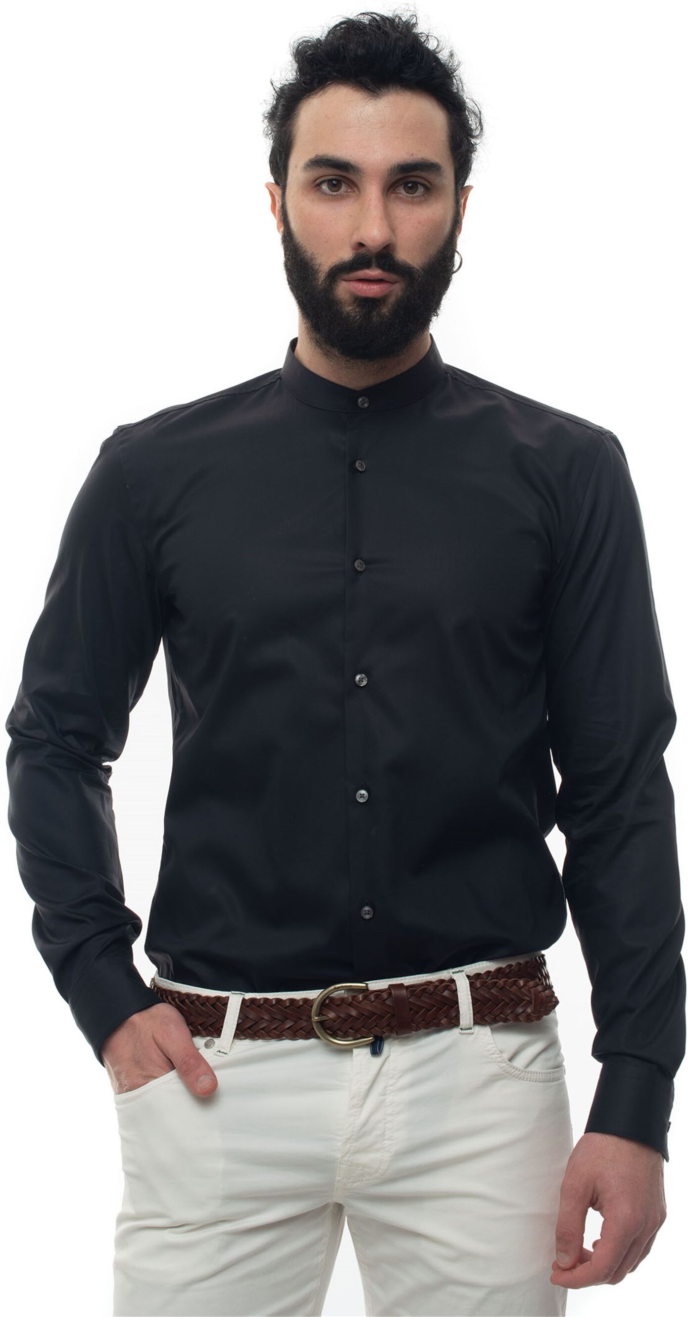 Boss Camicia casual Blu Uomo 41