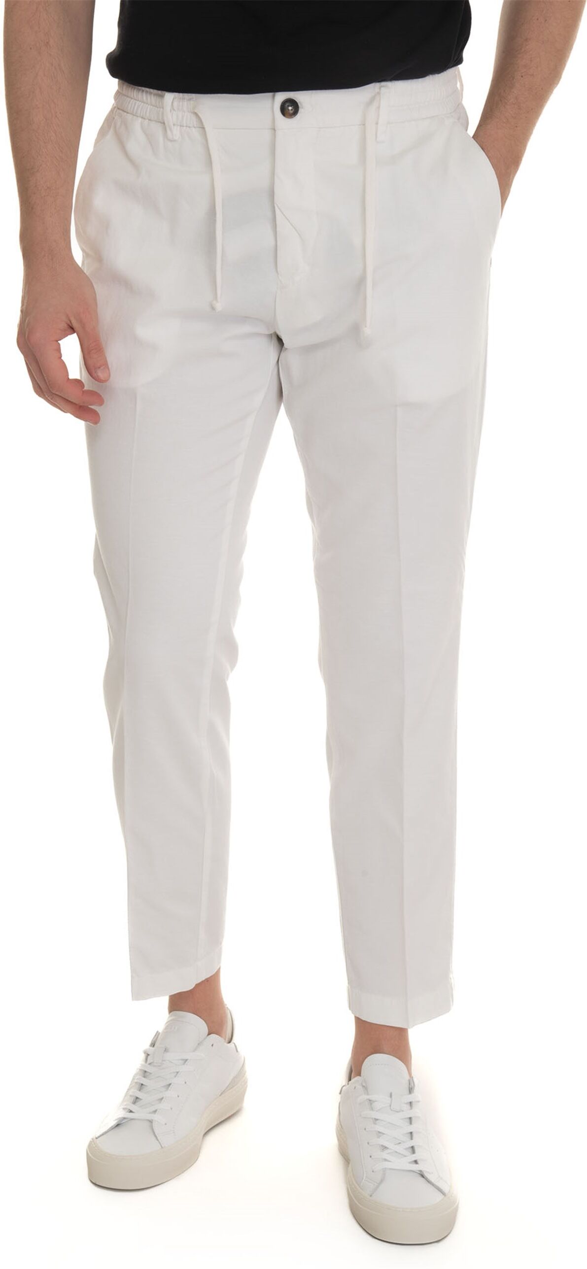 Detwelve Pantalone modello chino Bianco Uomo 54