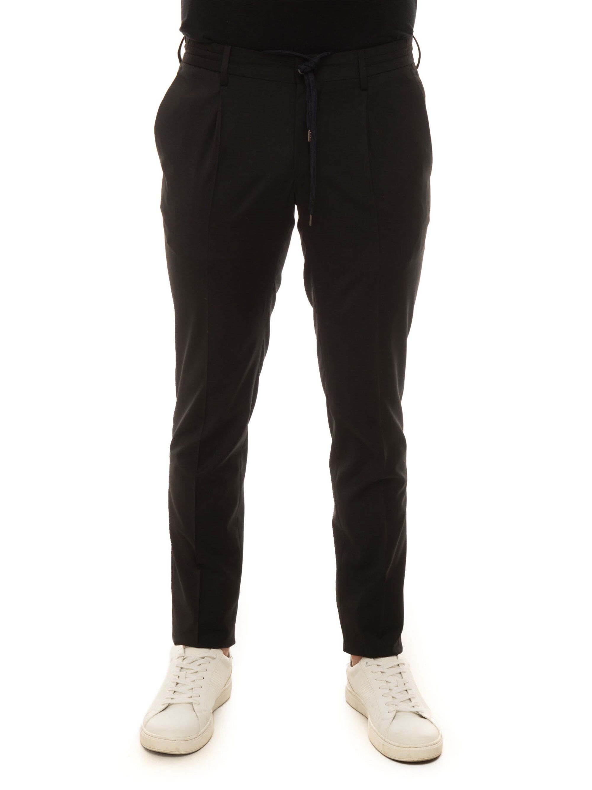 PT01 Pantalone modello chino Nero Uomo 50