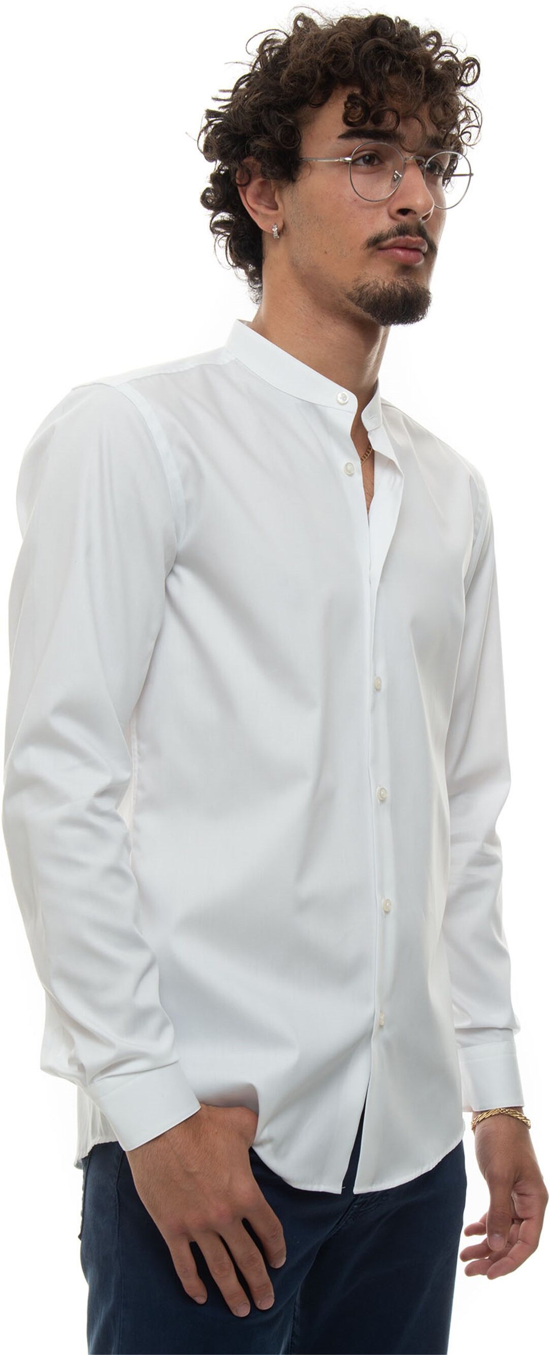 Boss Camicia casual Bianco Uomo 41