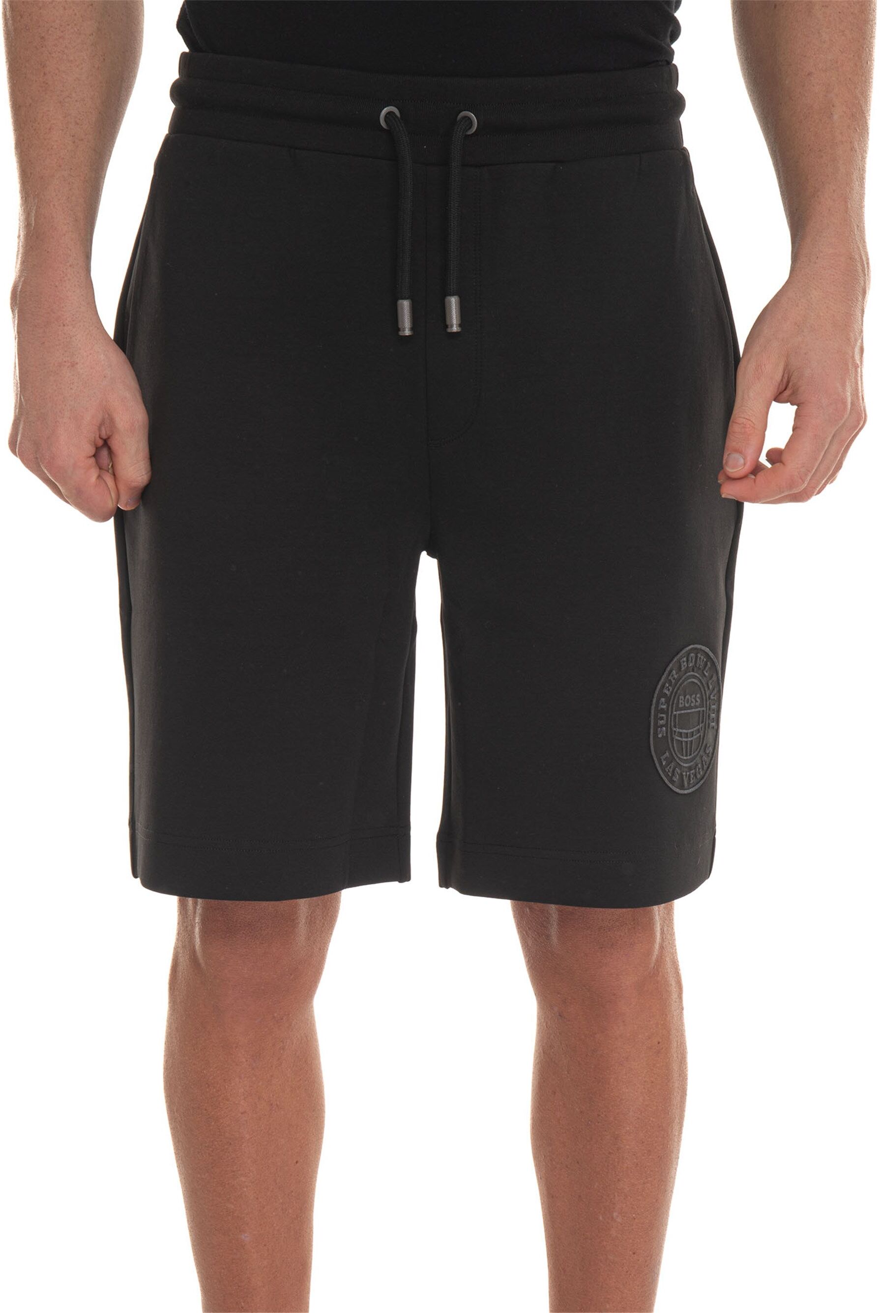 Boss Shorts in felpa Nero Uomo M