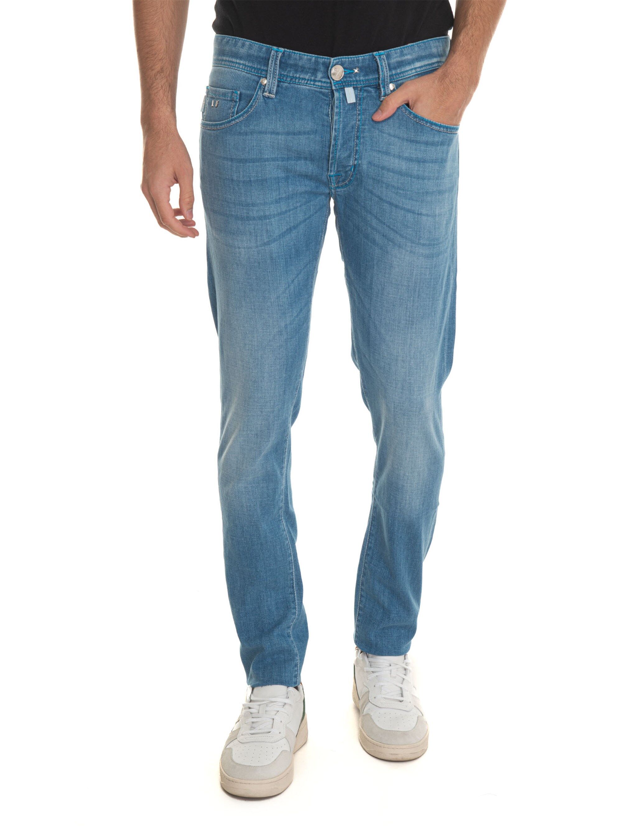 Tramarossa Jeans 5 tasche LEONARDO Denim chiaro Uomo 36