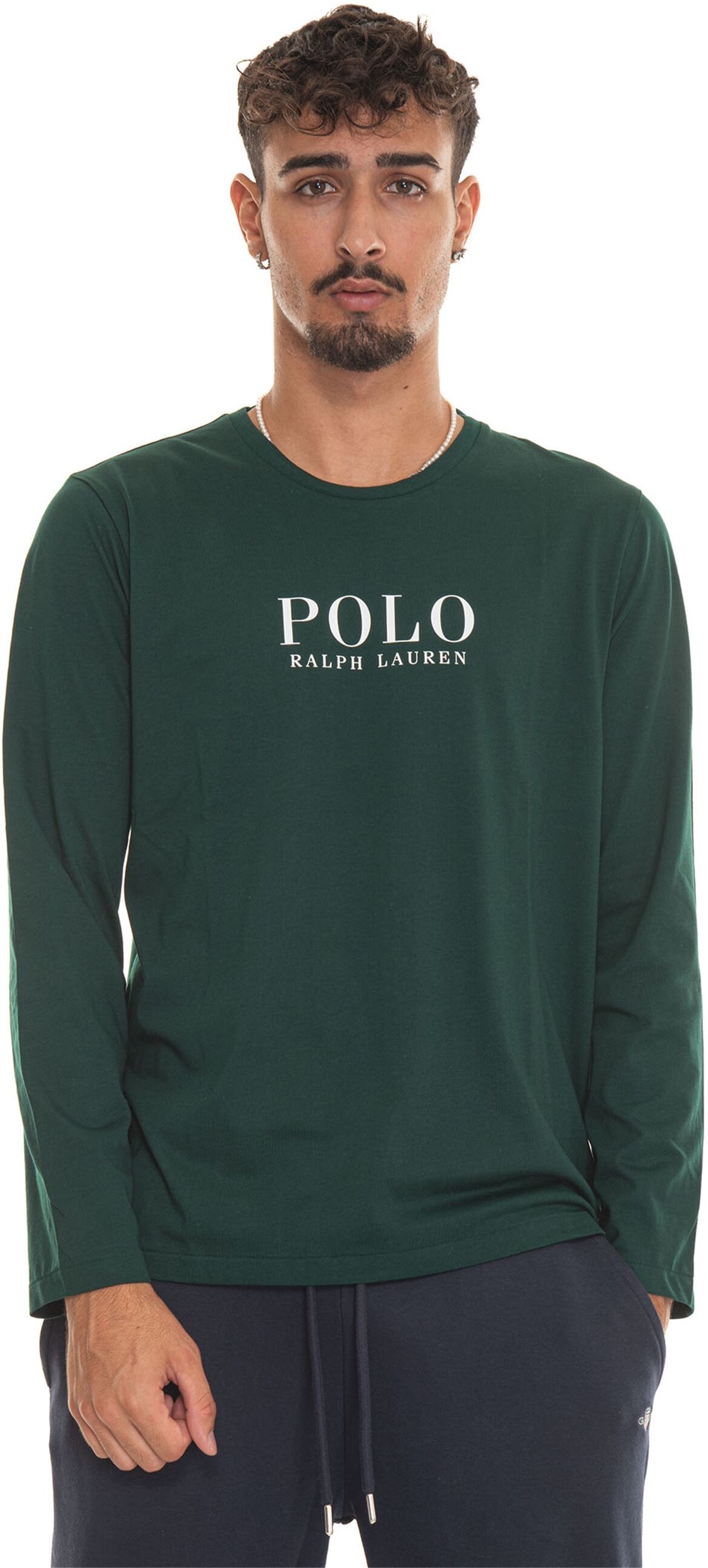 Ralph Lauren T-shirt girocollo Verde Uomo XL