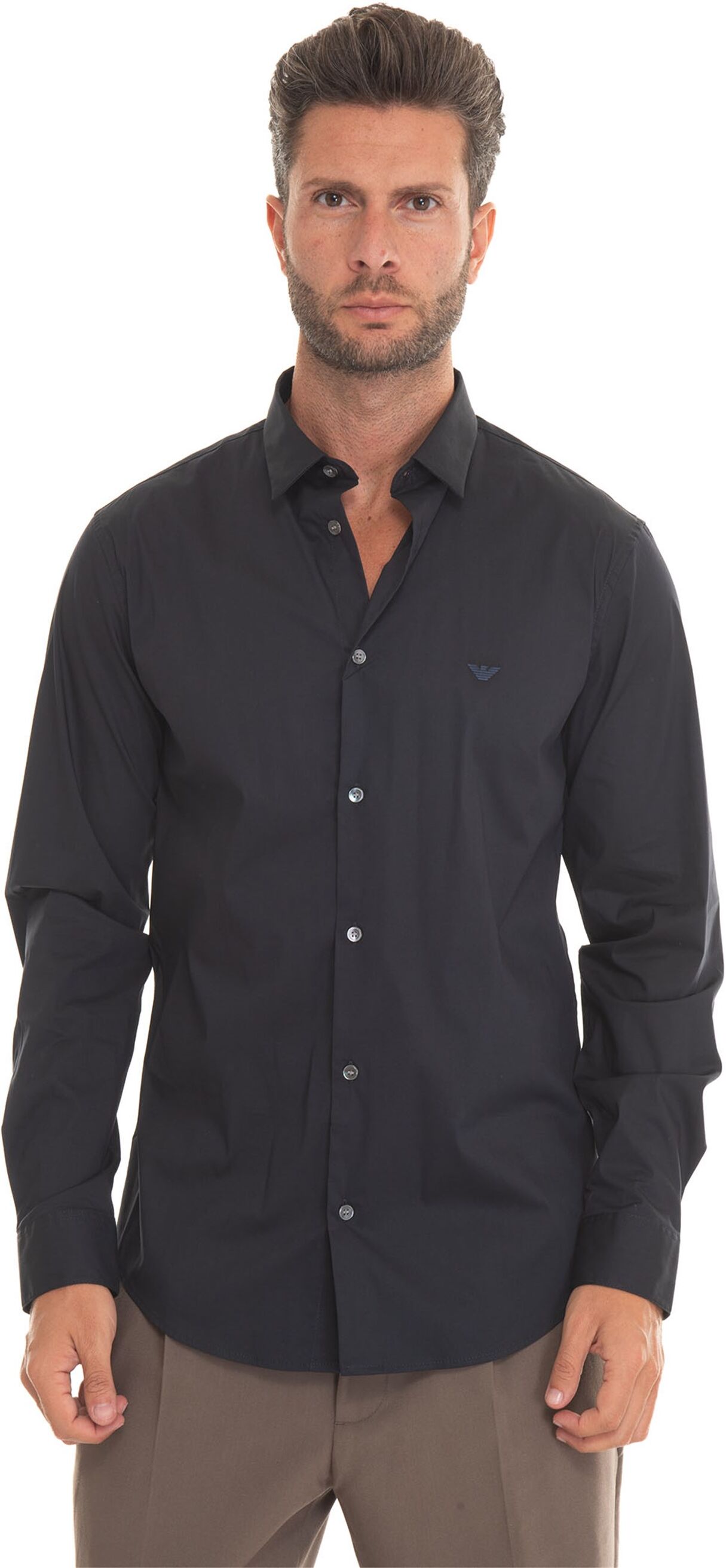 Giorgio Armani Camicia casual Blu Uomo XL