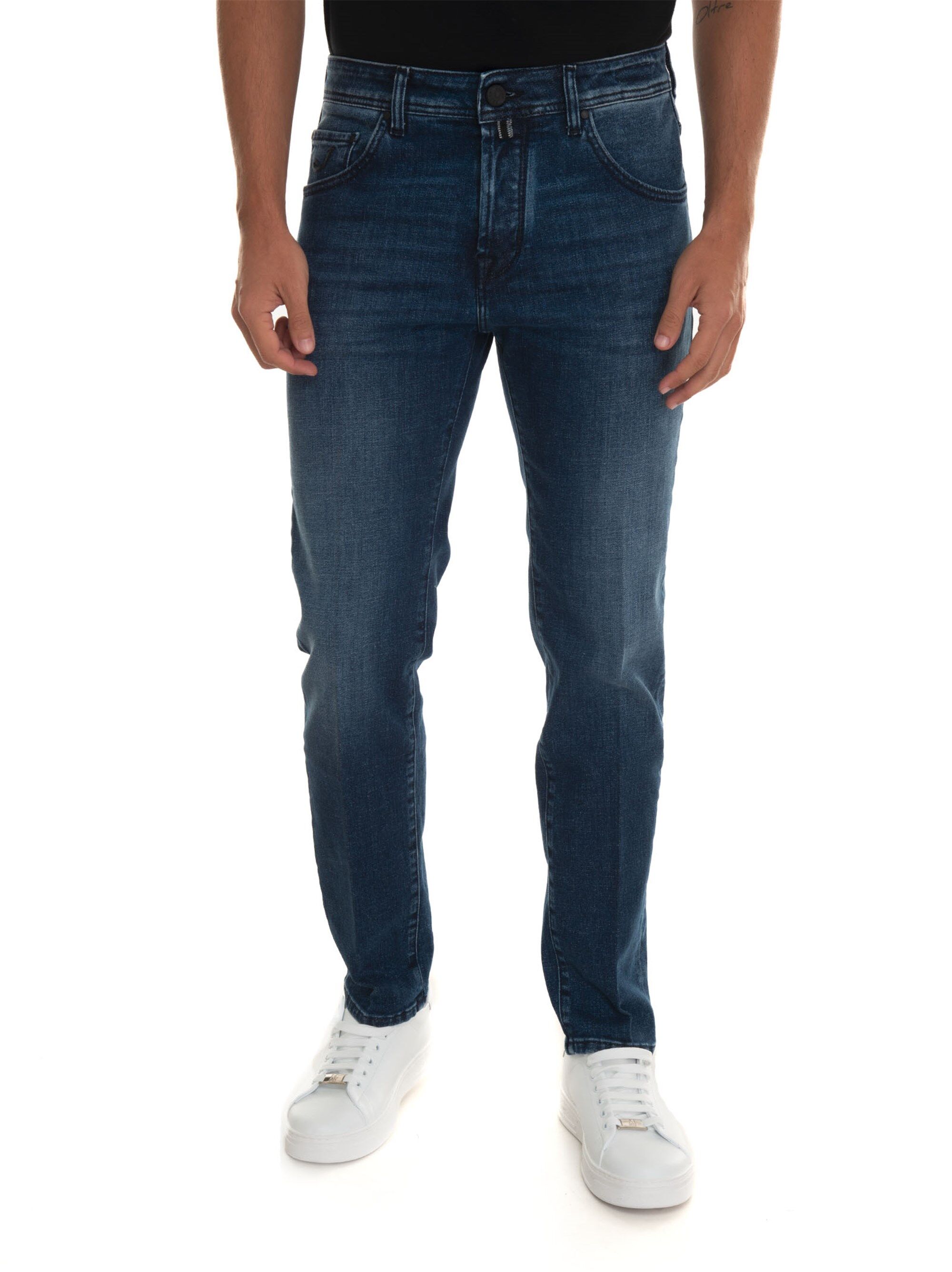 Jacob Cohen x Histores Jeans 5 tasche Scott Denim medio Uomo 34