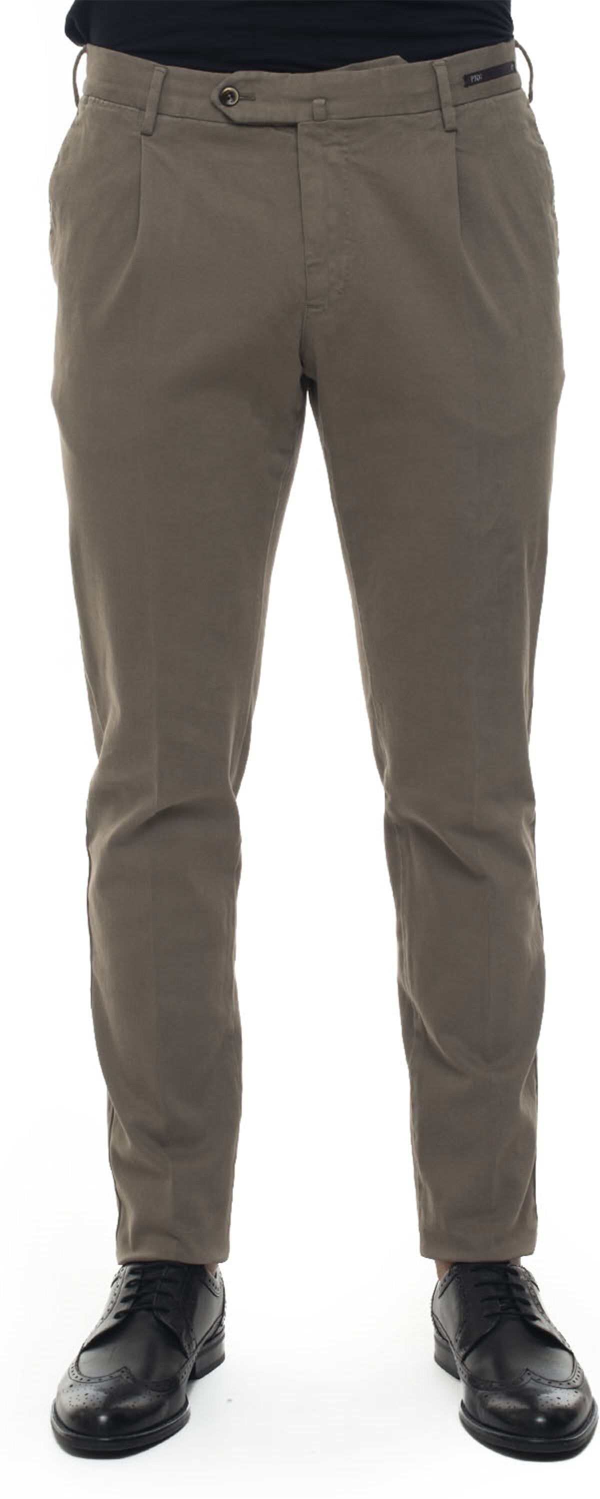 PT01 Pantalone modello chino Taupe Uomo 54