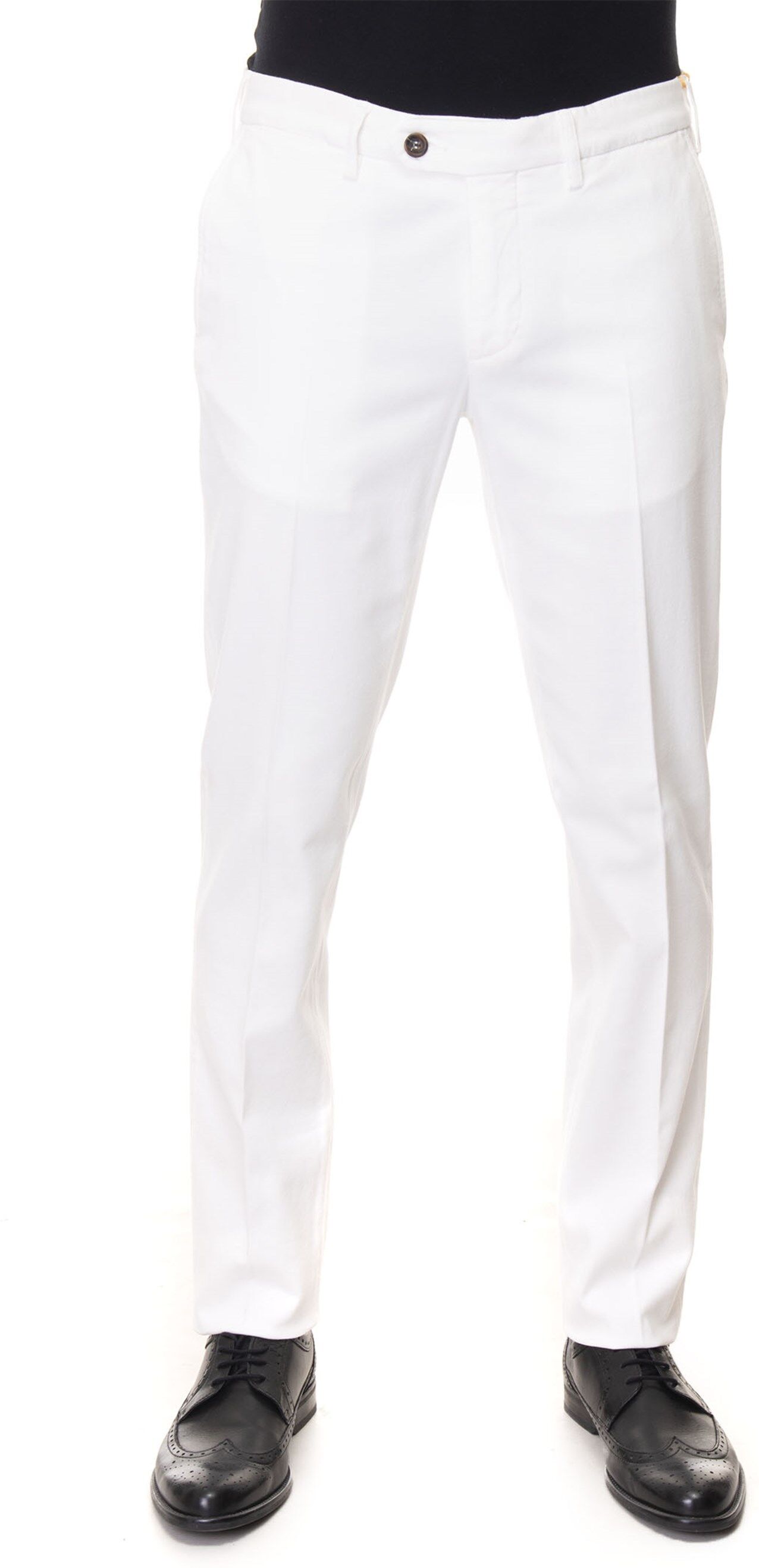 Canali Pantalone modello chino Bianco Uomo 52