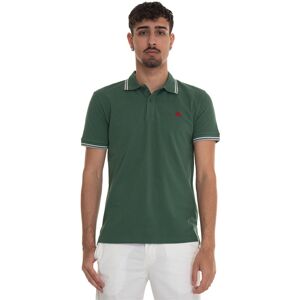 Peuterey Polo mezza manica NEWMEDINILLASTR01 Verde militare Uomo 3XL Peuterey Polo mezza manica NEWMEDINILLASTR01 Verde militare Uomo 3XL