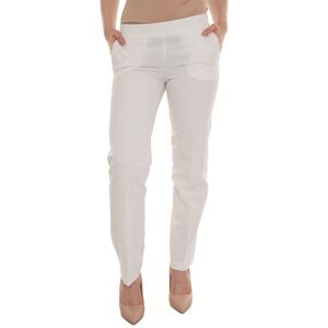 Maria Bellentani Pantalone morbido Bianco Donna 46