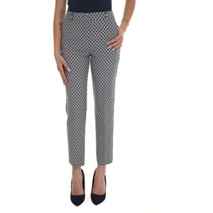 Weekend Max Mara Pantalone modello New York Odile Blu-bianco Donna 46