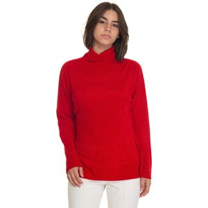 Quality First Maglia in lana Rosso Donna XL