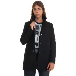 Love Moschino Cappotto in panno Nero Donna 44