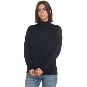 Quality First Maglia in lana Blu Donna XXL