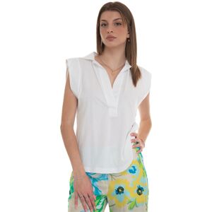 Seventy Polo smanicata Bianco Donna L