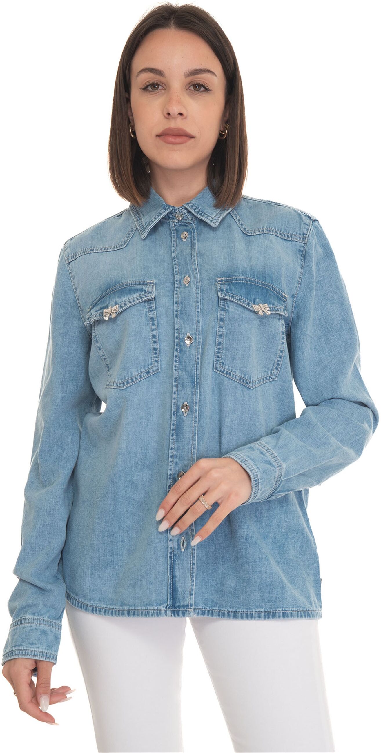 Guess Camicia da donna in jeans Denim Donna S