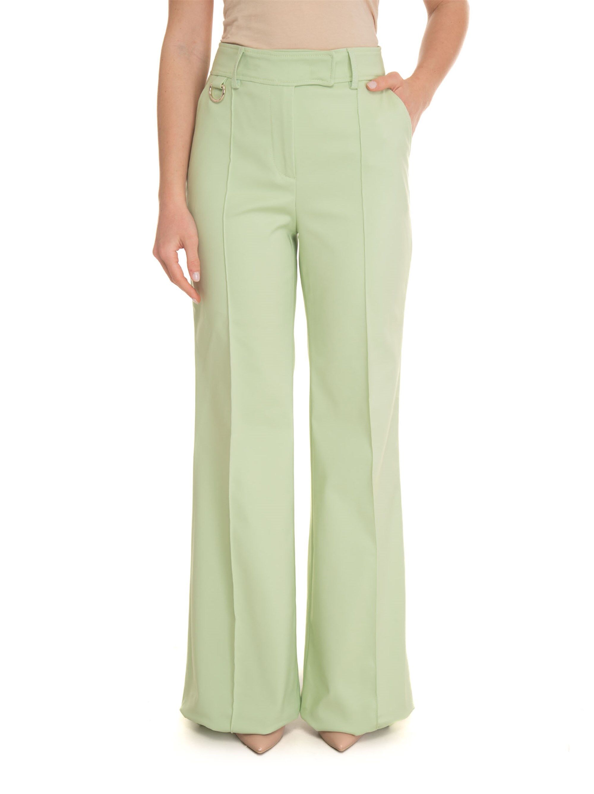 Liu Jo Pantalone elegante Verde Donna 42