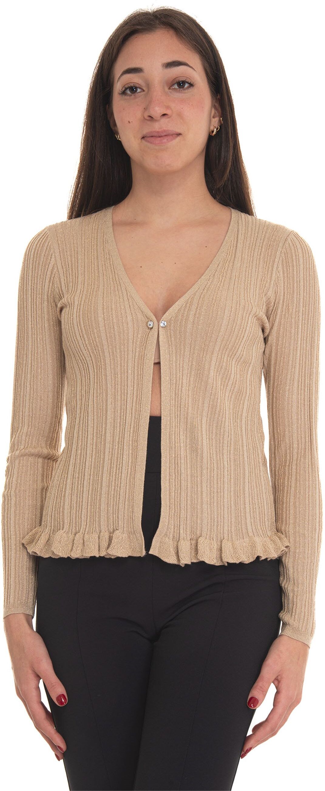 Liu Jo Cardigan in maglia Oro Donna M