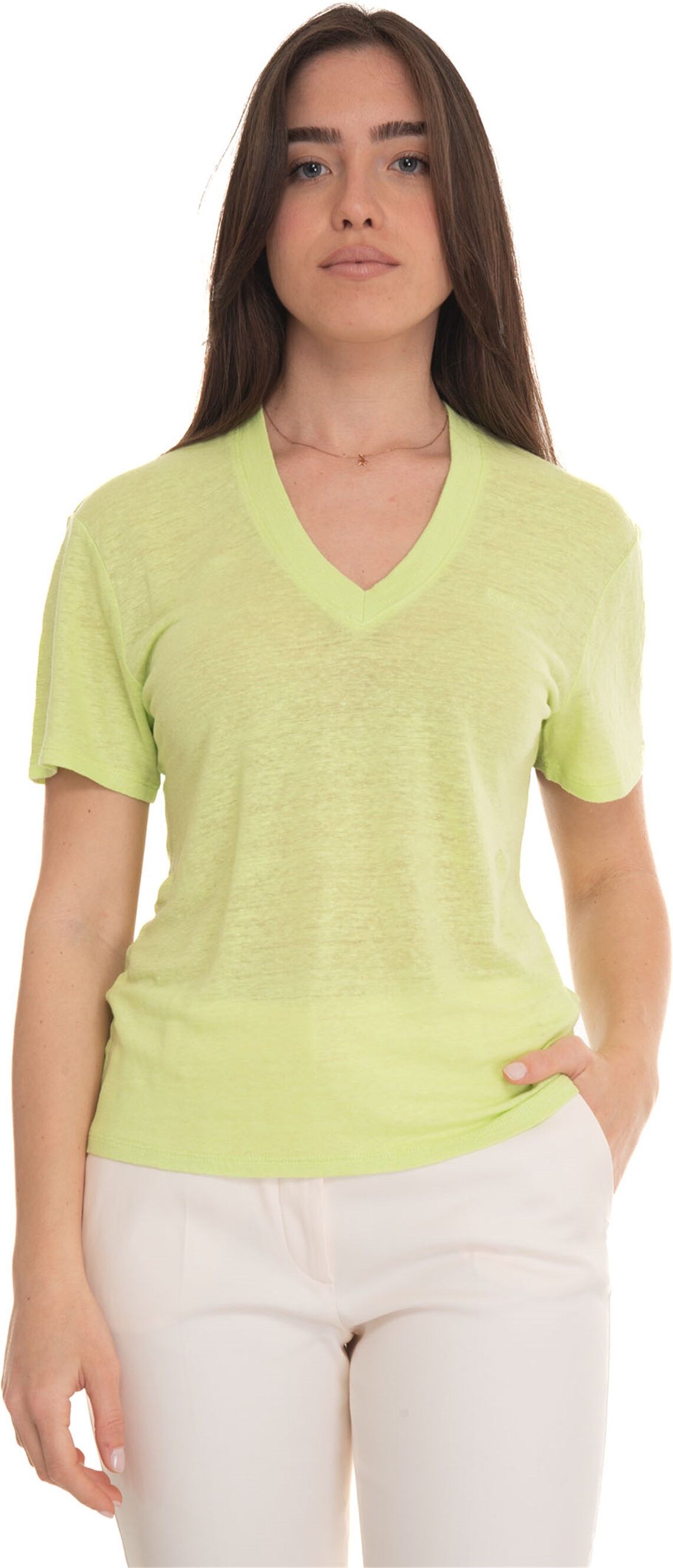 Boss T-shirt C-ela Verde Donna L