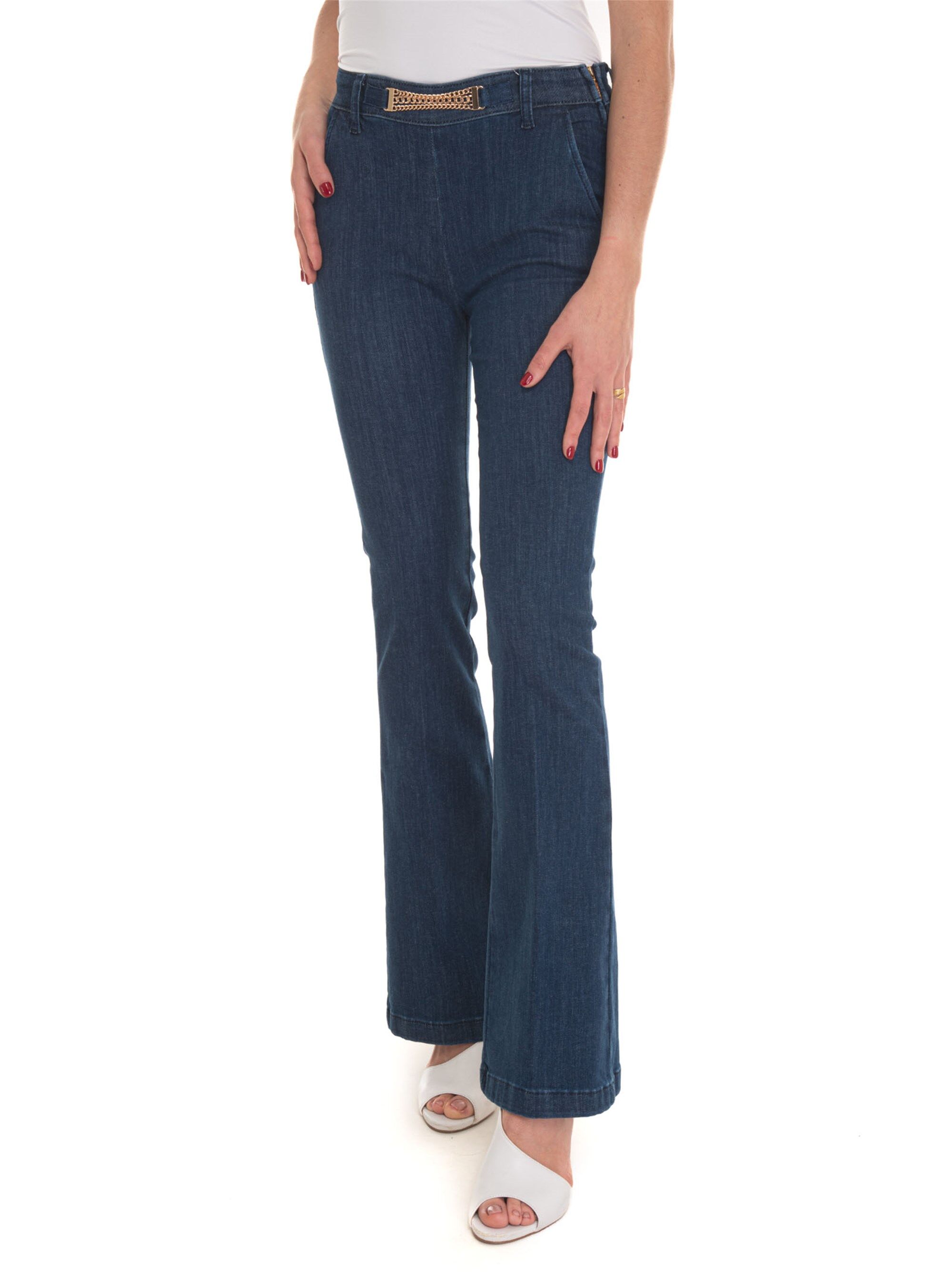 Liu Jo Pantalone modello chino Denim scuro Donna 30