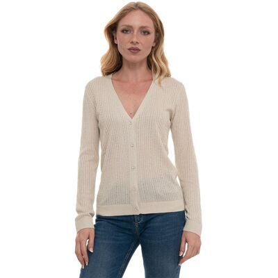 Liu Jo Cardigan lungo Oro Donna L Liu Jo Cardigan lungo Oro Donna L