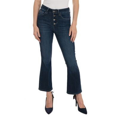 Liu Jo Jeans bottom up Denim scuro Donna 27 Liu Jo Jeans bottom up Denim scuro Donna 27