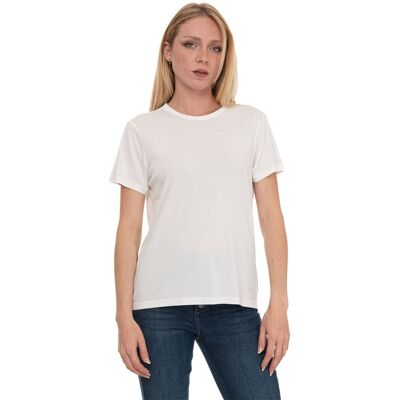 Woolrich T-shirt Bianco Donna S Woolrich T-shirt Bianco Donna S