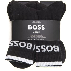 Boss Set 6 Calzini 6P--QS-STRIPE-CC Nero Uomo 39-42