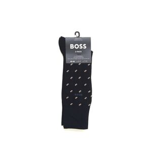 Boss Set 2 Calzini 2P-RS-MINIPATTERN-MC- Blu Uomo 40-46