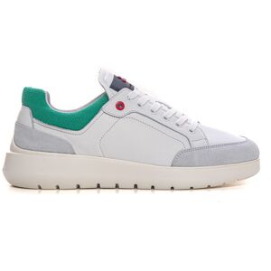 Peuterey Sneakers in pelle con lacci ZAMAMI Bianco-verde Uomo 42