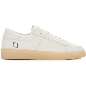 D.A.T.E. Sneakers in pelle con lacci PONENTE Bianco Uomo 42