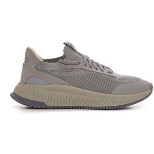 Boss Sneakers alta TTNMEVO-SLON-KNSD Grigio chiaro Uomo 40