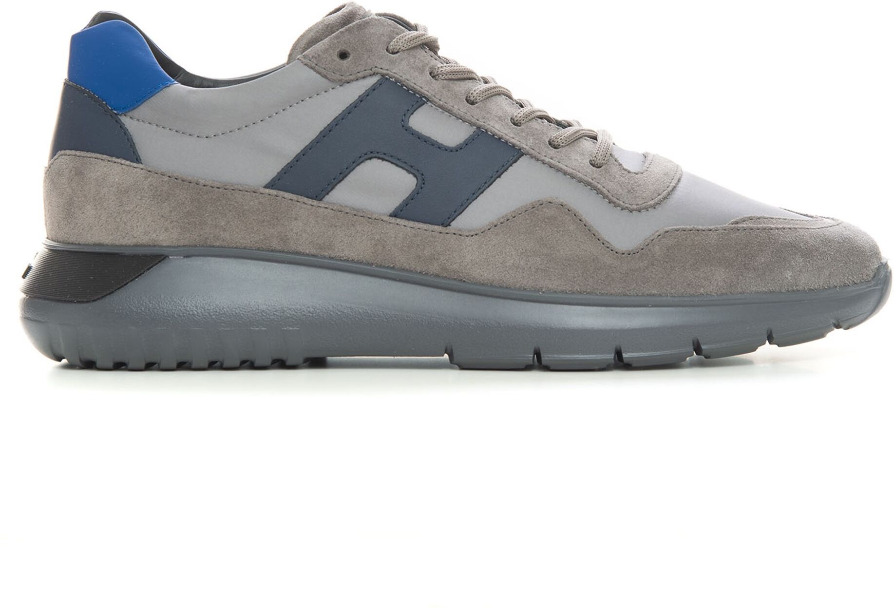 Hogan Sneakers in tela e pelle Interactive3 cube Grigio Uomo 8?