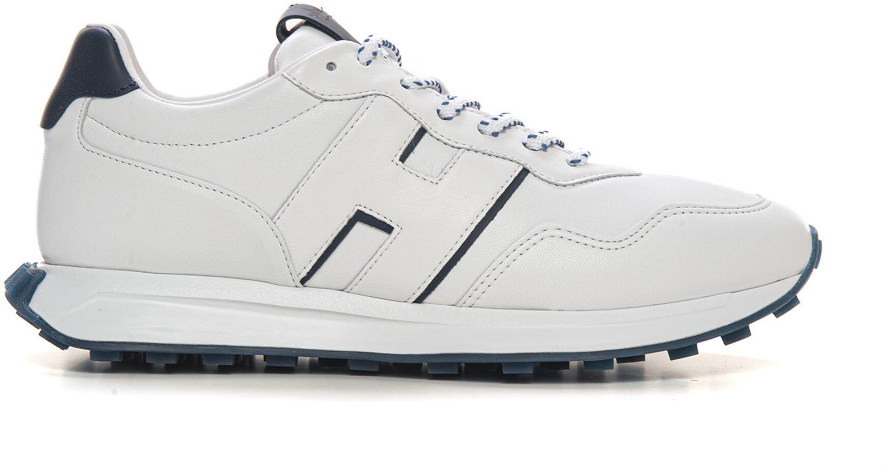 Hogan Sneakers in pelle H601 Bianco Uomo 7