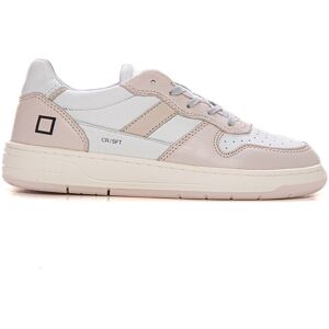 D.A.T.E. Sneakers COURT 2.0 SOFT Bianco-rosa Donna 38