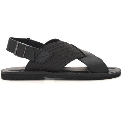 Giorgio Armani Sandalo Nero Uomo 9 Giorgio Armani Sandalo Nero Uomo 9