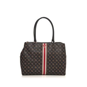 Guess Borsone da viaggio Van sant travel carryall Nero-marrone Donna UNI